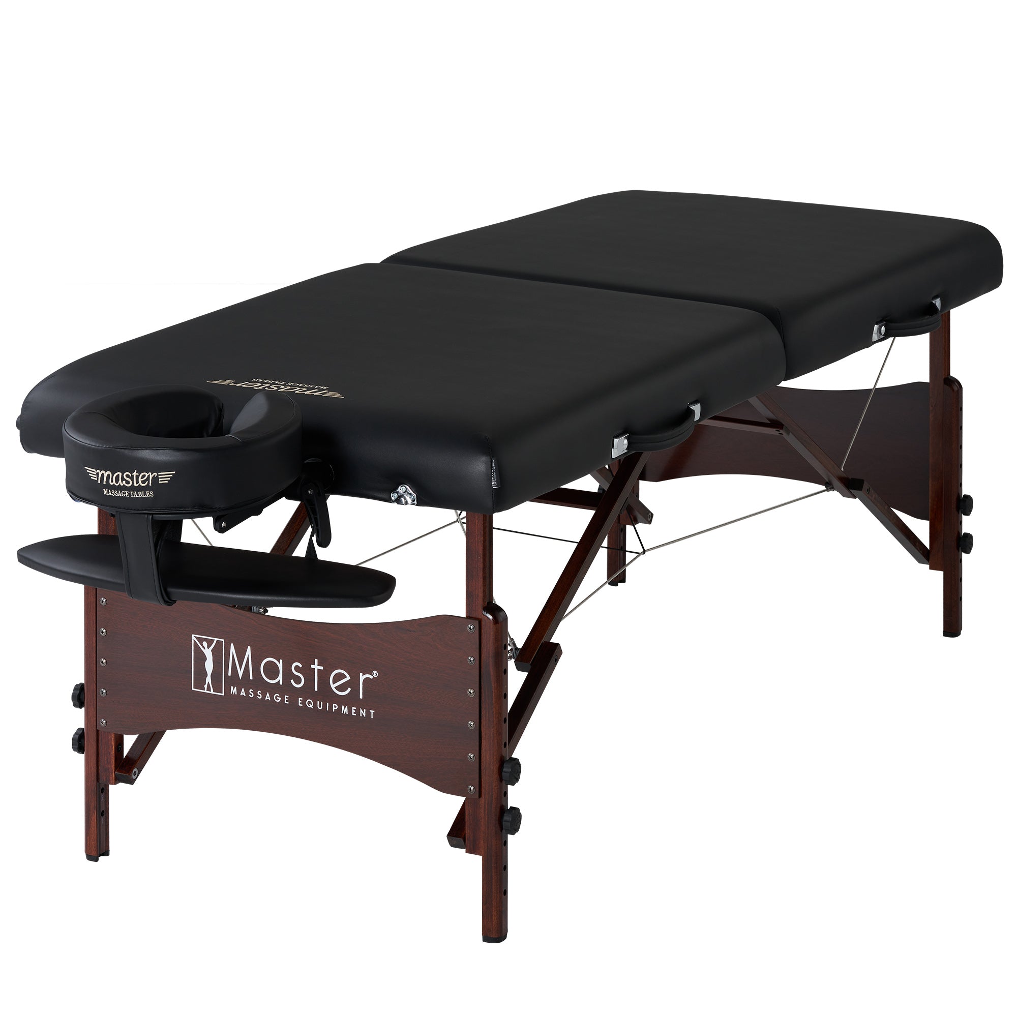Master Massage 30" ROMA™ Portable Massage Table Package with THERMA-TOP® - Built-In Adjustable Heating System for Extreme Comfort! (Black)
