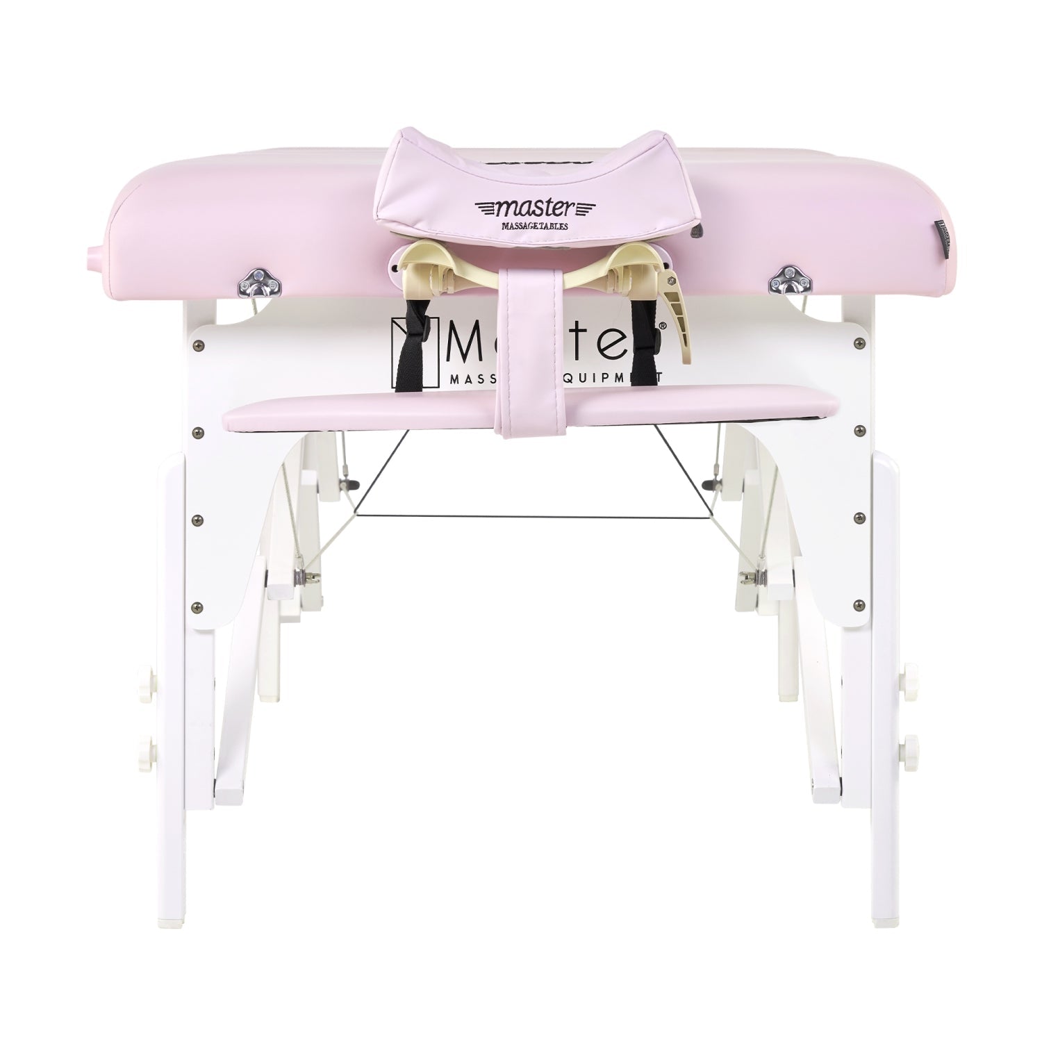 Master Massage 31" Extra Wide Montclair Pro Memory Foam Portable Massage Table Package with Reiki - Crystal Rose