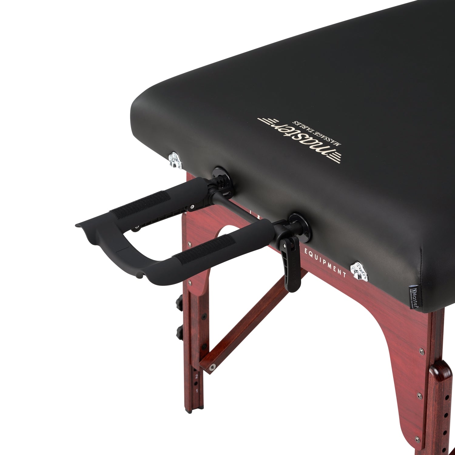 Master Massage 31" Montclair™ Portable Massage Table Package with MEMORY FOAM Layer, Shiatsu Cables, & Reiki Panels! (Black Color)