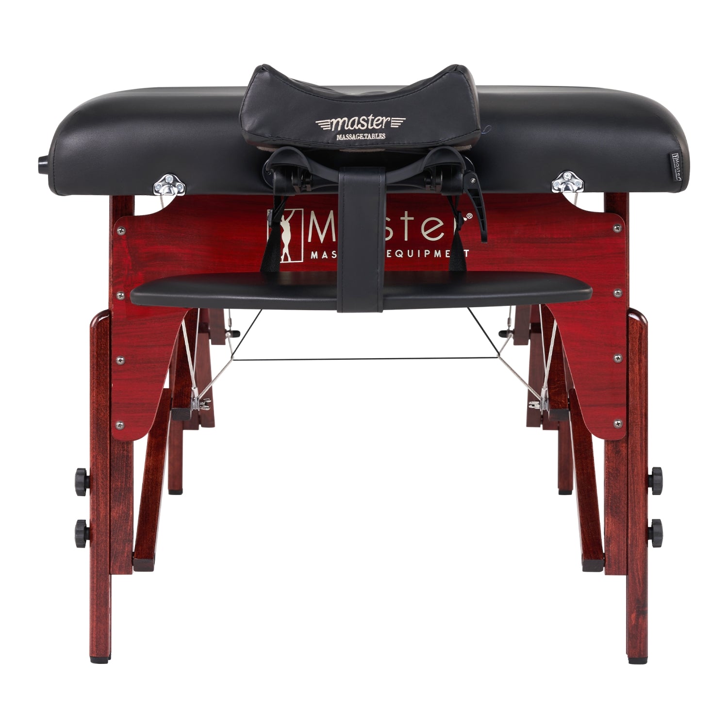 Master Massage 31" Montclair™ Portable Massage Table Package with MEMORY FOAM Layer, Shiatsu Cables, & Reiki Panels! (Black Color)