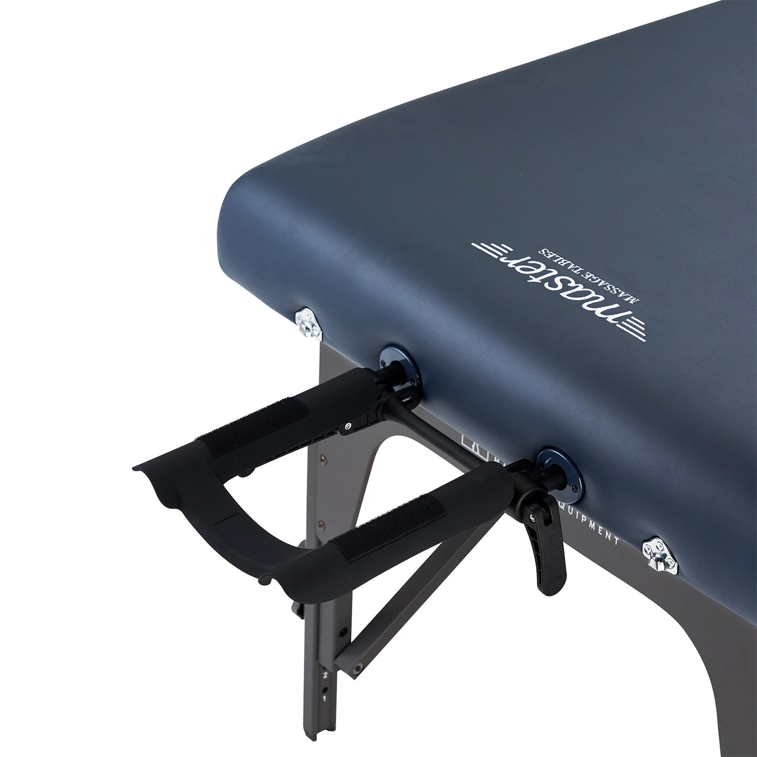 Master Massage 31" Extra Wide Montclair Pro Memory Foam Portable Massage Table Package with Reiki - Royal Blue