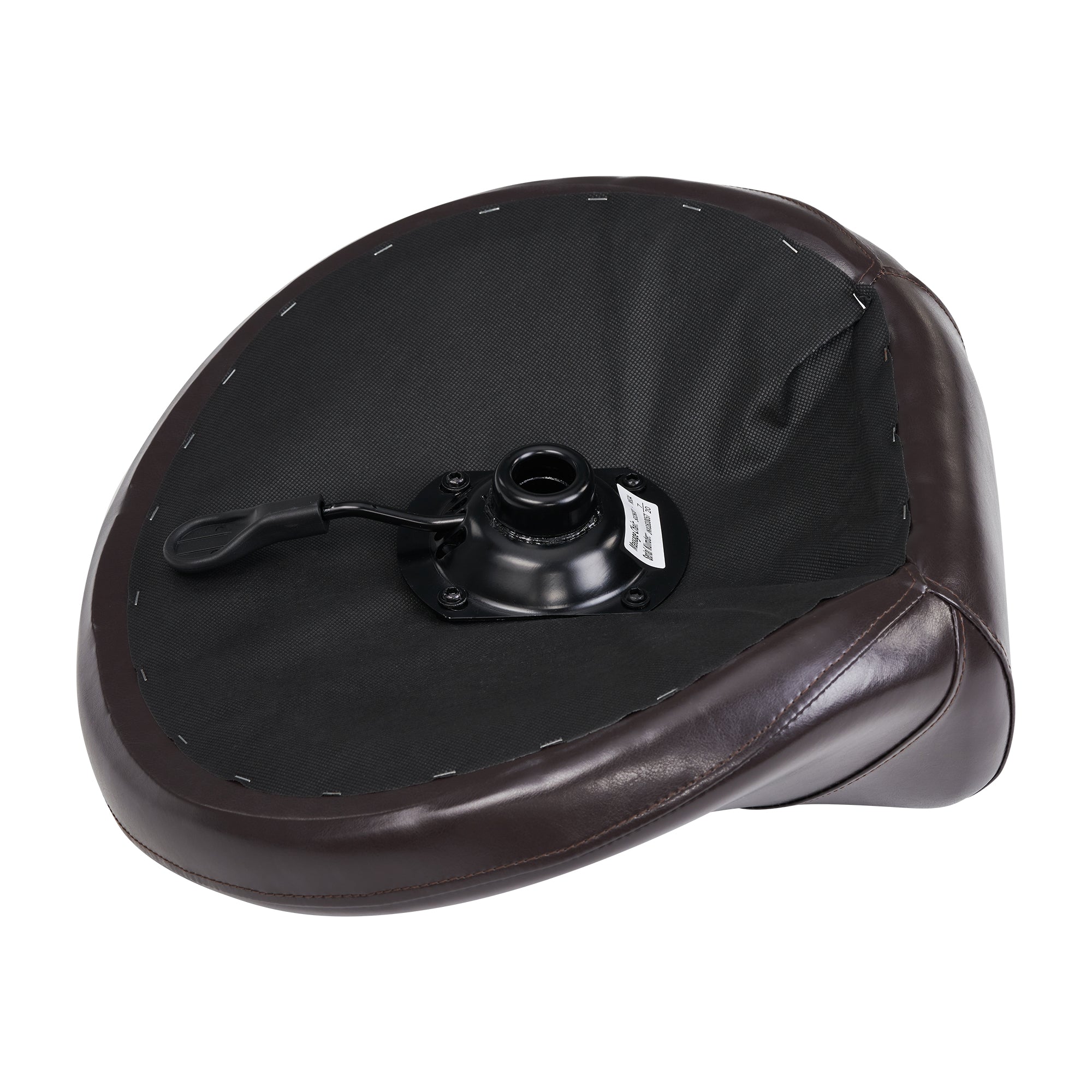 Master Massage Ergonomic Swivel Saddle Stool, Posture Chair with a Durable Pneumatic Hydraulic Lift (Rich Coffee Color)