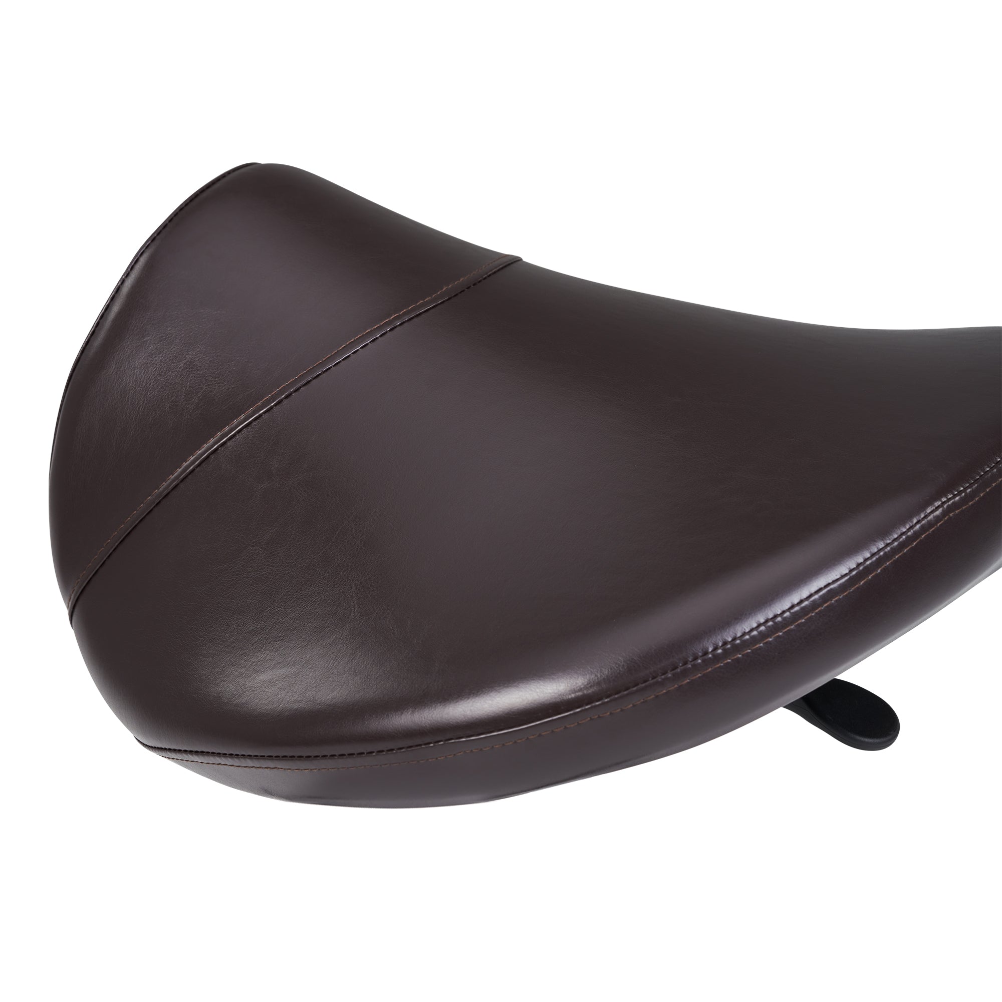 Master Massage Ergonomic Swivel Saddle Stool, Posture Chair with a Durable Pneumatic Hydraulic Lift (Rich Coffee Color)