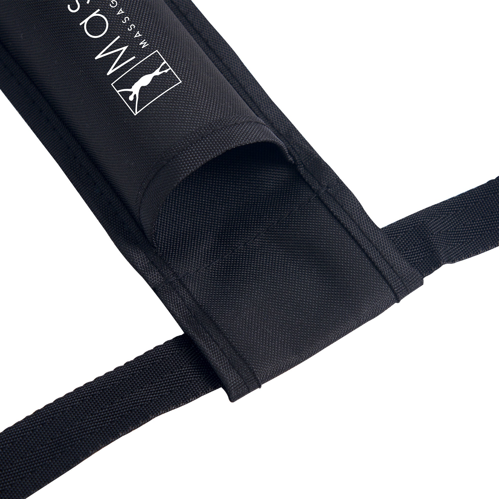 Master Massage Single Bottle Massage Oil Holster Case Bag-Adjustable and Heat-Resistant Bottle Cream & Lotion Single Holster Bag Kit– Incl. One8 Oz Refillable Pump Dispenser