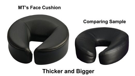 Universal Face Cushion Pillow for Massage Table, Black Color