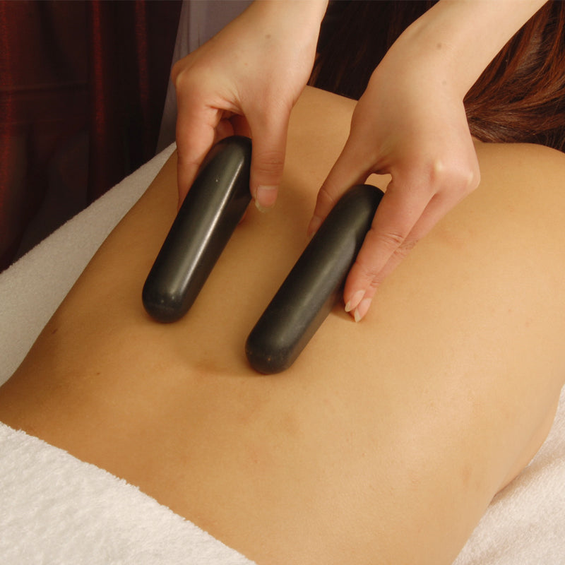 Master Massage Triangular Balsalt Hot Stone for Pressure Point Trigger Point Tool