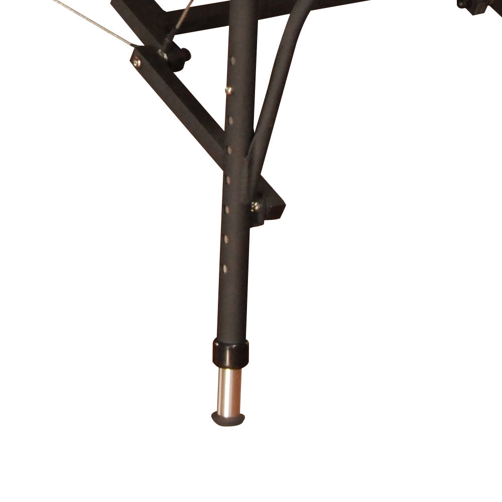 Master Massage 29" Violet Tilt Salon Portable Aluminum Massage Table Package 3 Section Liftback Tilting Backrest Purple