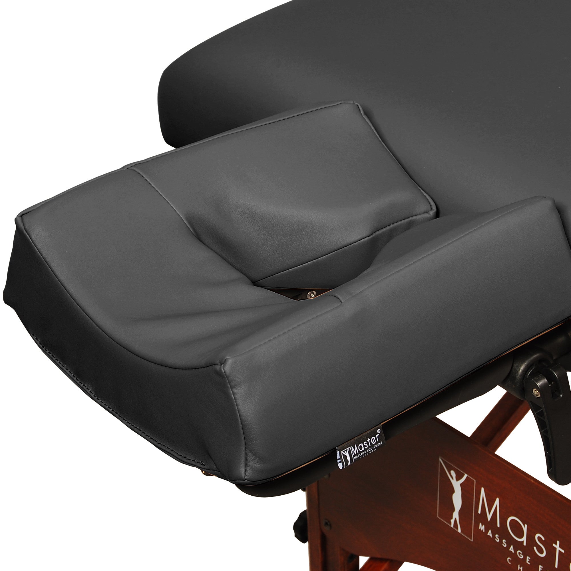 Master Massage Ergonomic Dream Face Cushion Pillow Memory Foam Universal Headrests Cradle - Cream