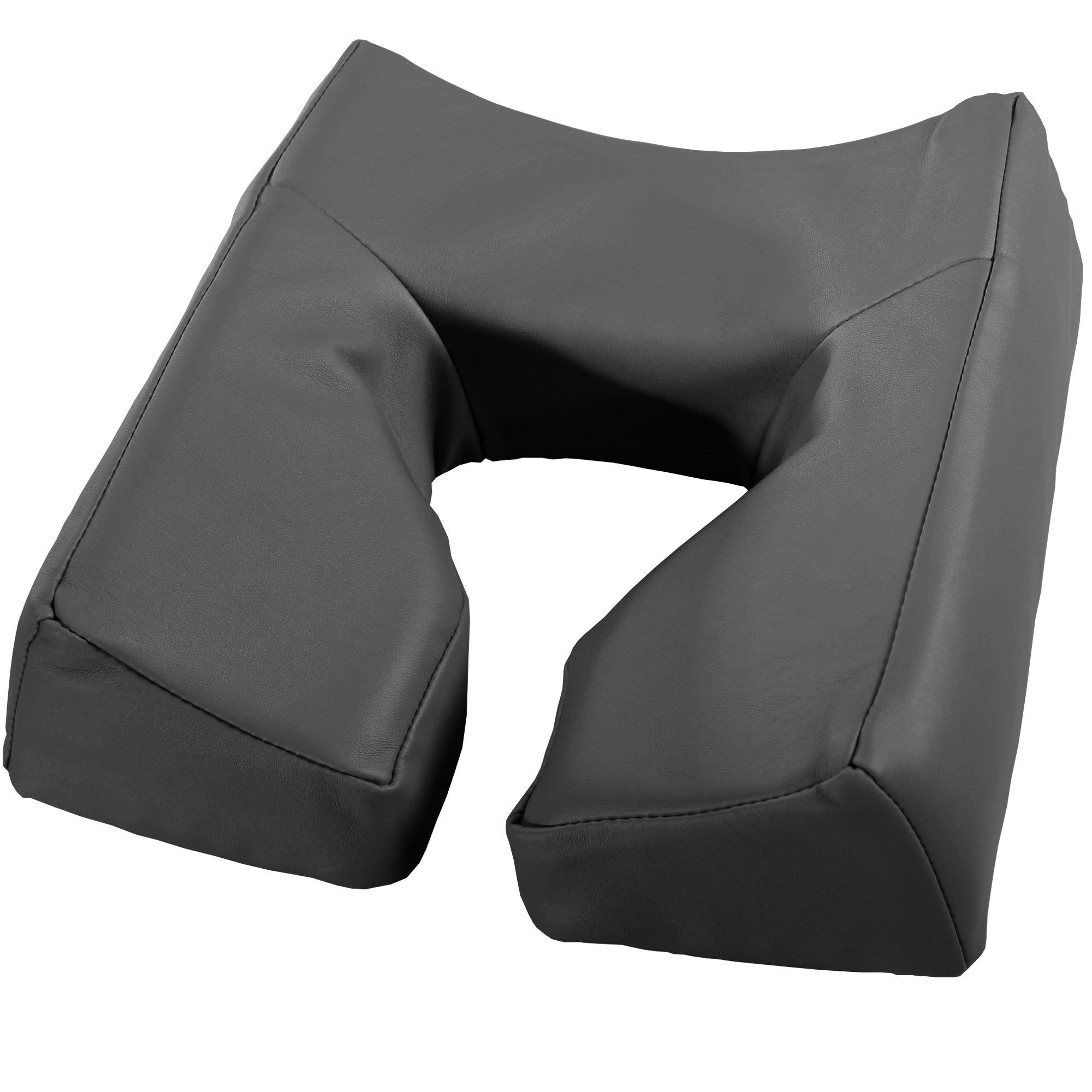 Master Massage Ergonomic Dream Face Cushion Pillow Memory Foam Universal Headrests Cradle - Black