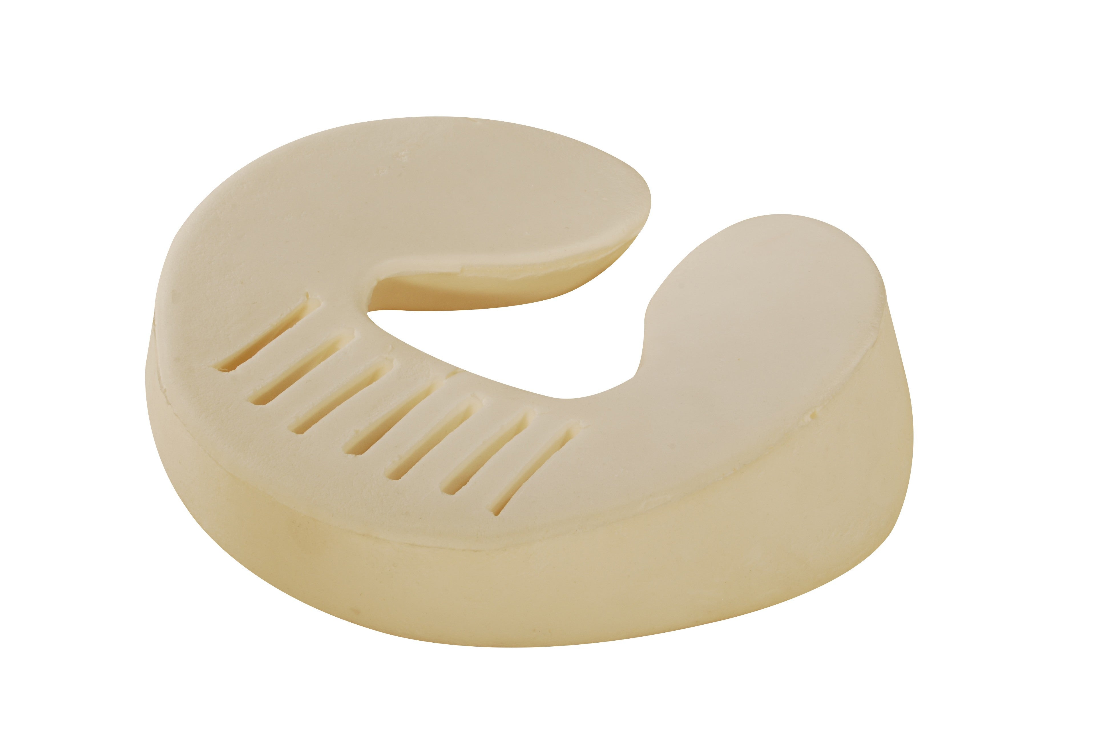 Master Massage Universal Ultra Plush Face Cushion Pillow for Massage Table, Cream Color