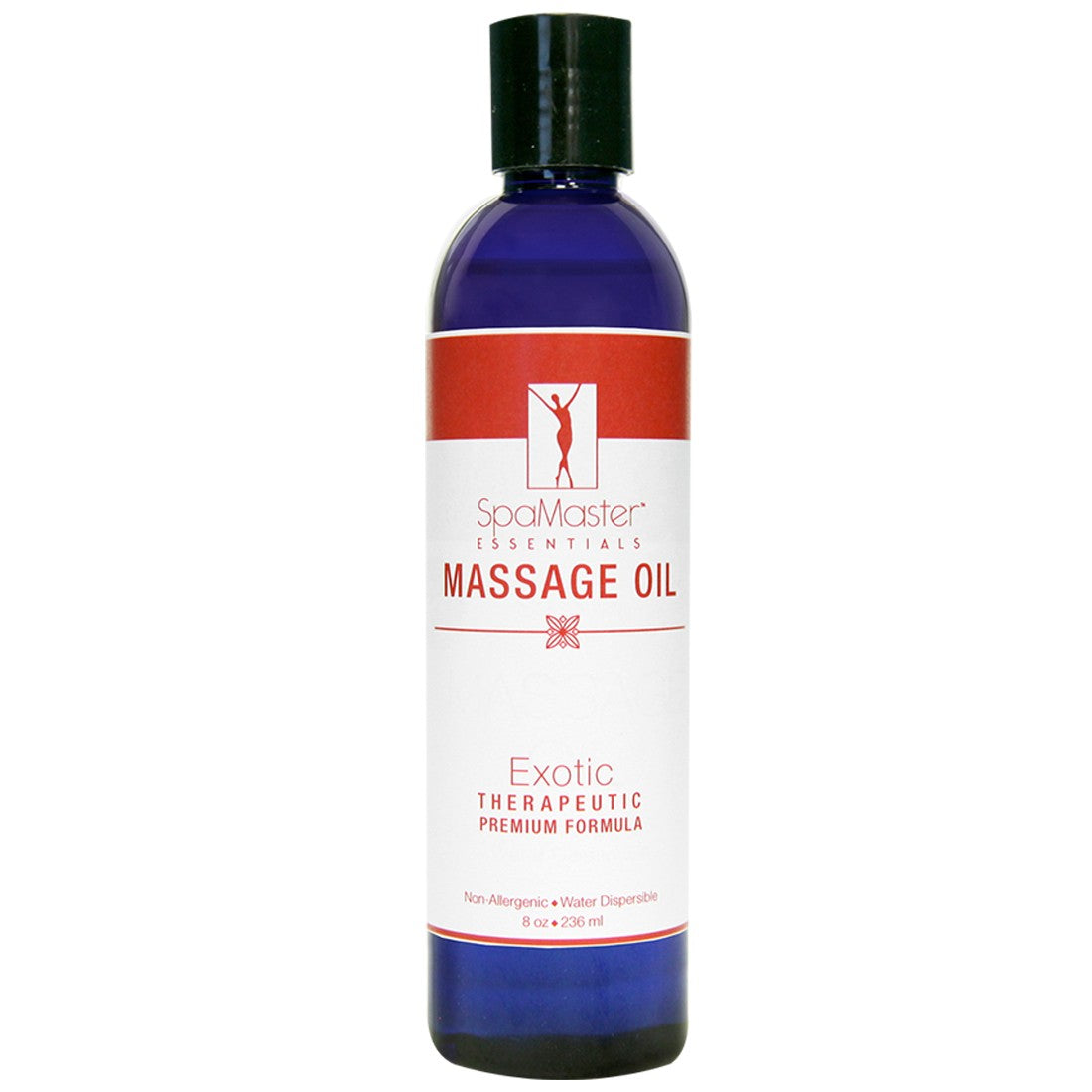 Master Massage - Organic & Unscented Water-Soluble Blend Massage Oil - Choose from 7 Sizes & Quantity Options!