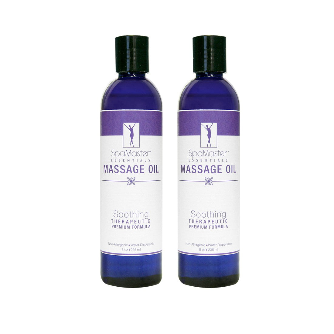 Master Massage - Organic & Unscented Water-Soluble Blend Massage Oil - Choose from 7 Sizes & Quantity Options!