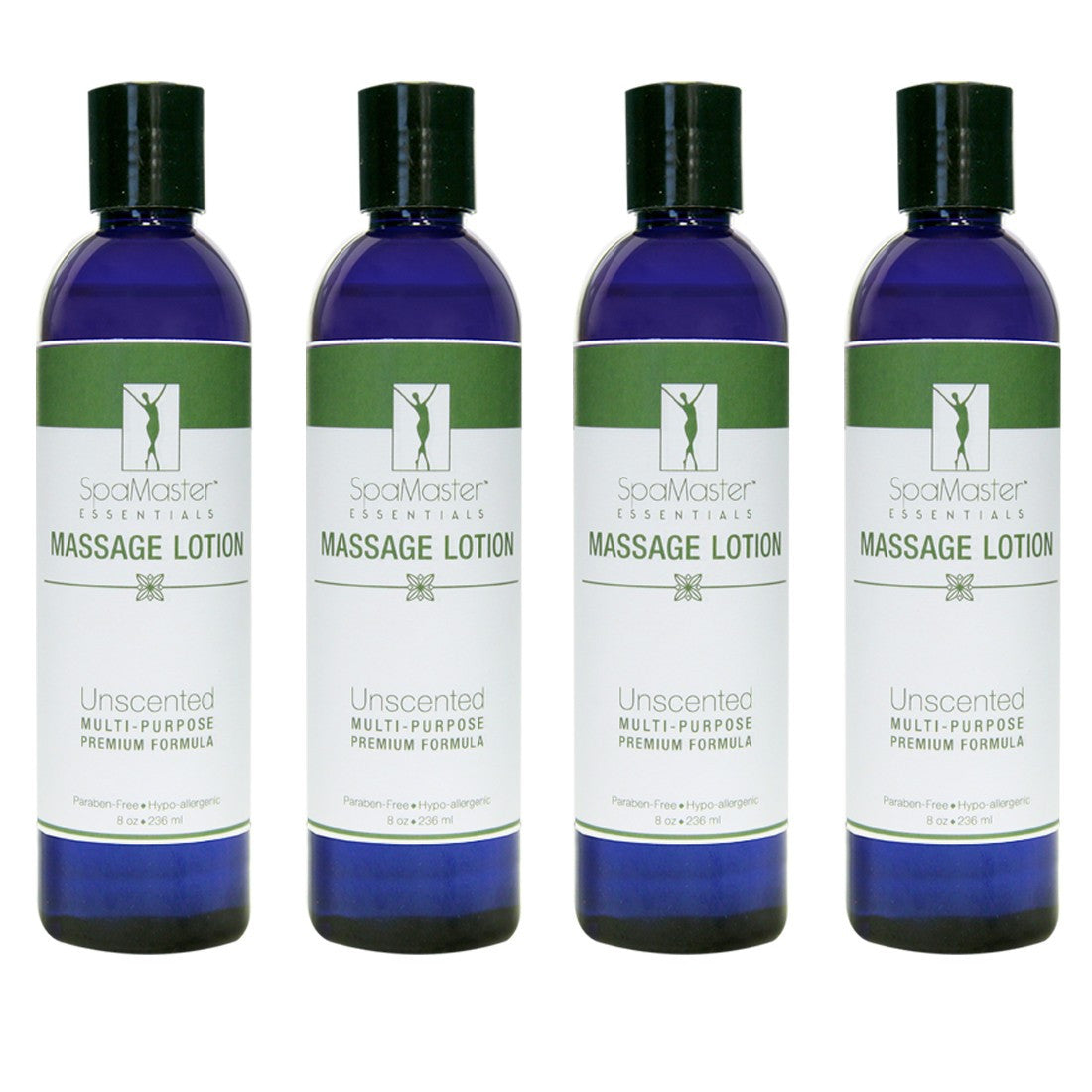 Master Massage - Organic & Unscented Water-Soluble Massage Lotion - Choose from 6 Sizes & Quantity Options!