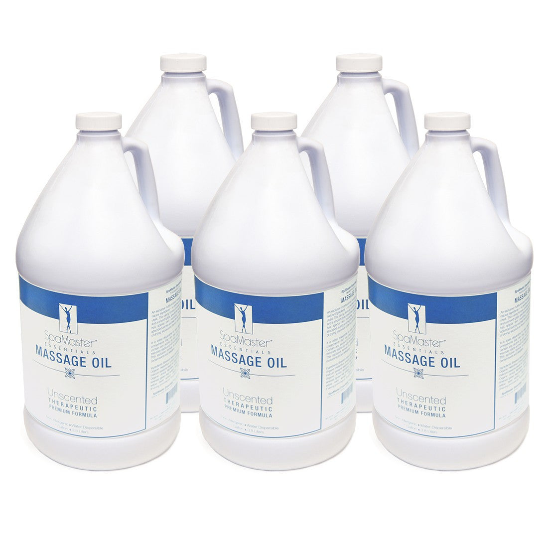 Master Massage - Organic & Unscented Water-Soluble Blend Massage Oil - Choose from 7 Sizes & Quantity Options!